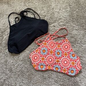 Aerie Tie Back Bikini Tops | Medium (Set of 2)